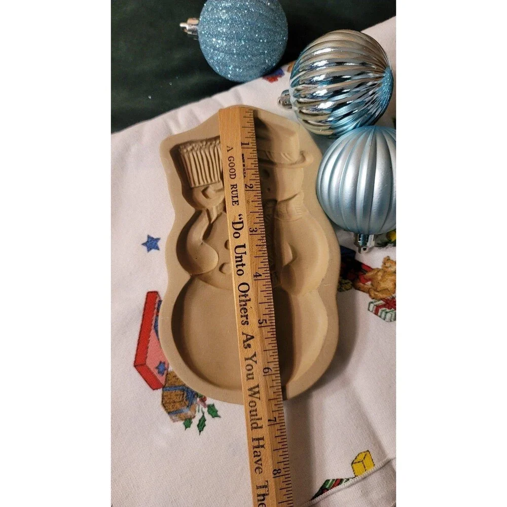Snowman Cookie Mold Art,  By Hill Design.